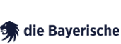 Die Bayerische logo in black with white background