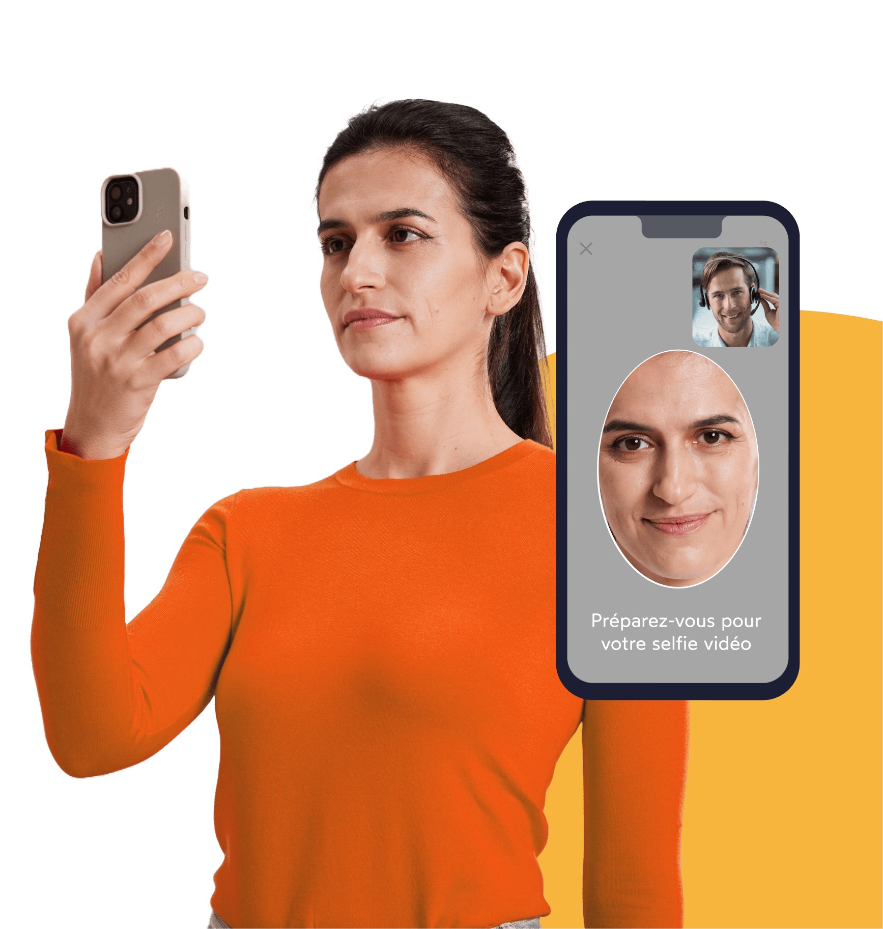 Préparez-vous pour votre selfie vidéo
