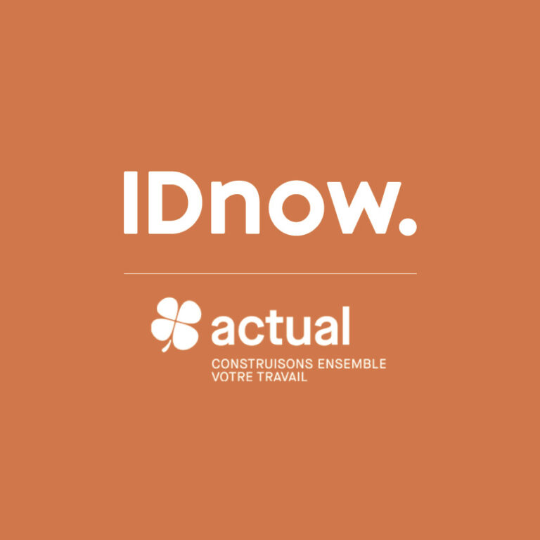 IDnow accompagne Actual group sur le marché de l’emploi