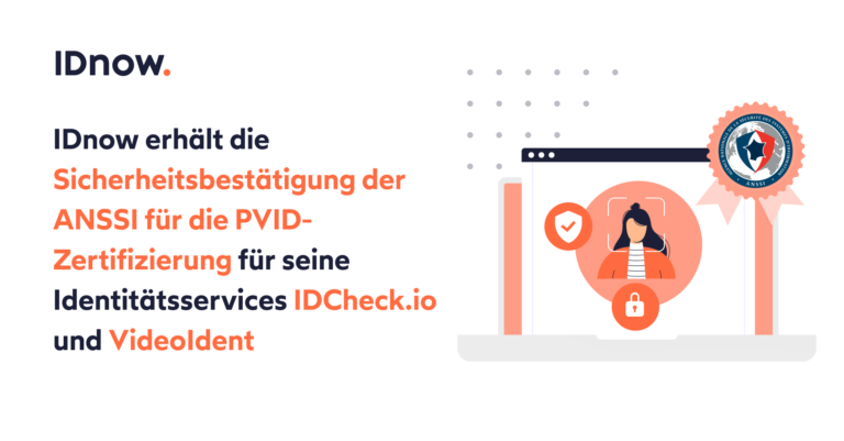 IDnow erhält die PVID Zertifizierung für IDCheck.io und VideoIdent