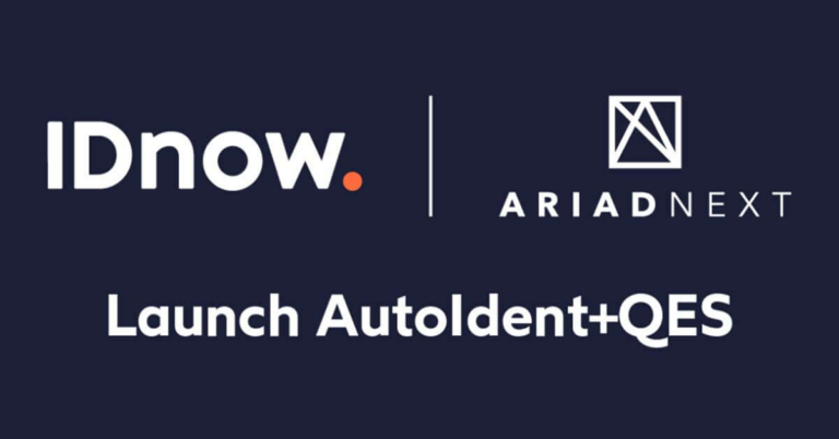 IDnow & Ariadnext AutoIdent + QES launch poster