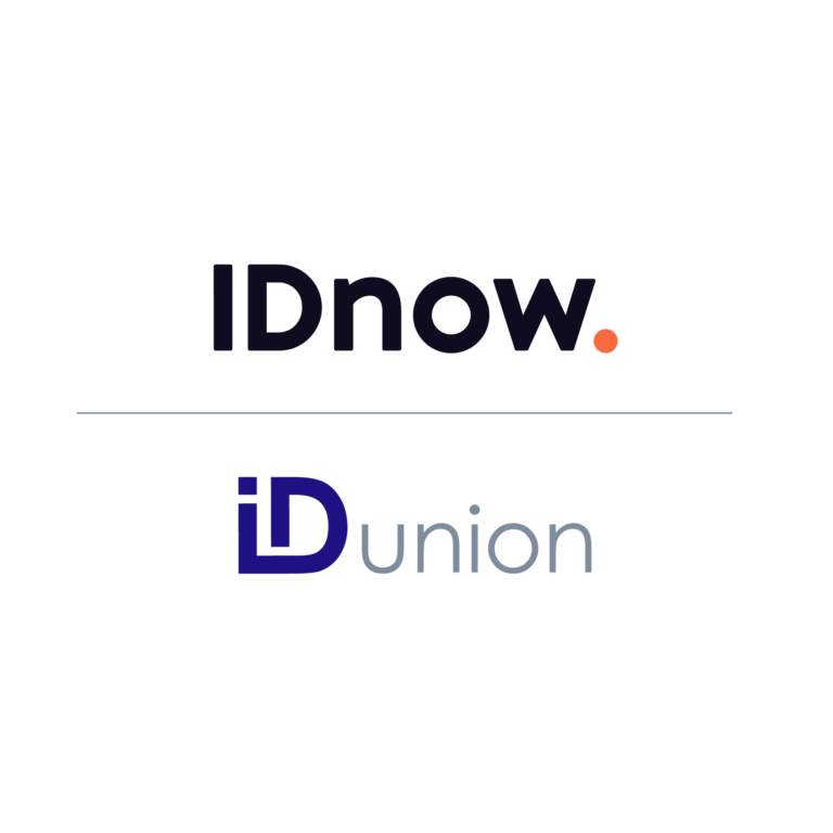 IDnow logo and ID union logo