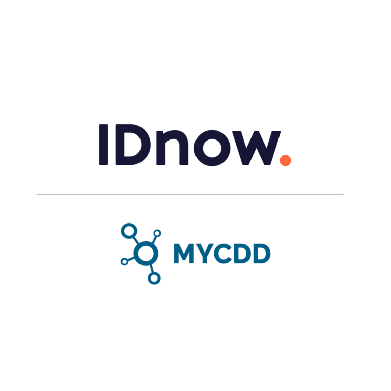 Idnow Logo and MYCDD logo white background