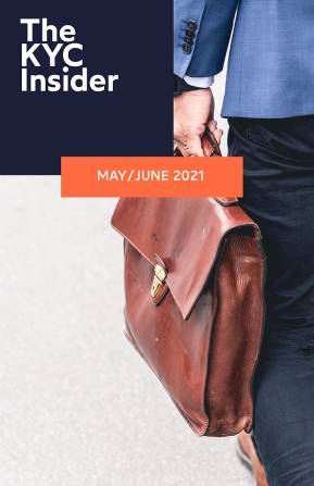 The KYC Insider cover page May/June 2021