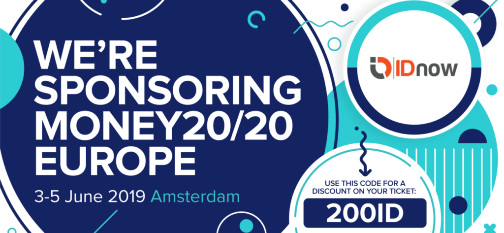 Money 20/20 IDnow Banner