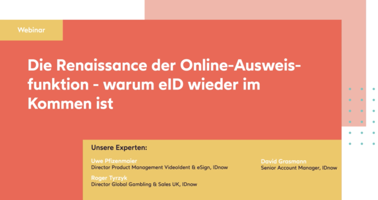 Poster invitation for a webinar 