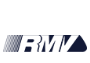 RMV logo in blue with white background