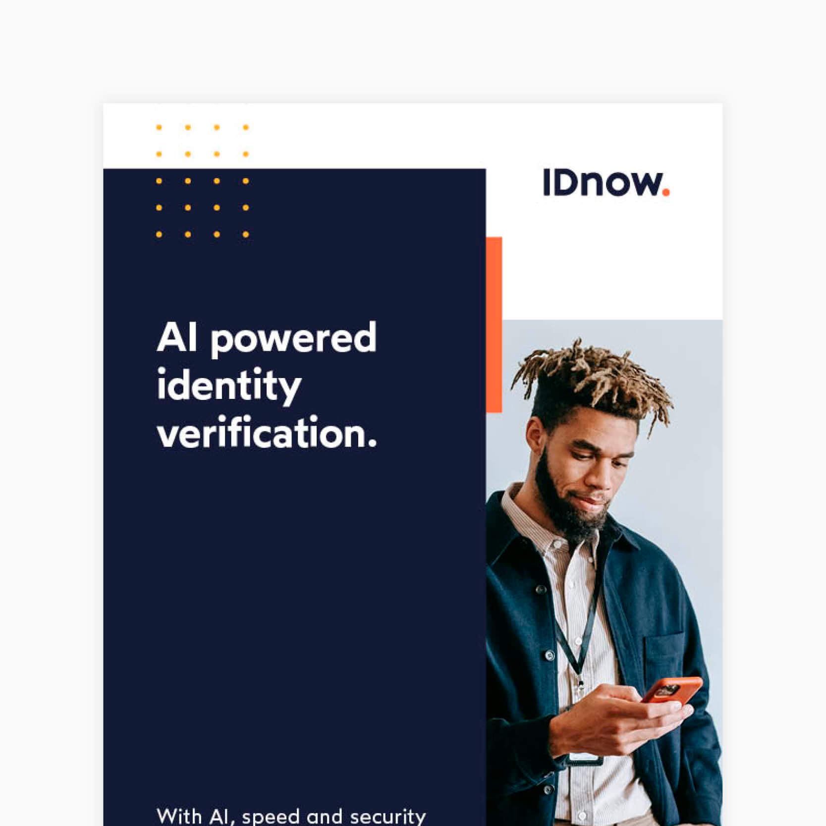 AI technology for ID verification IDnow