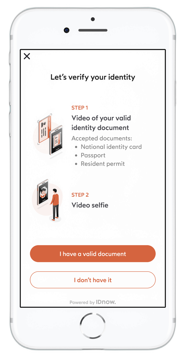 User Introduction Screen