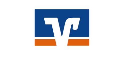 Volsbank logo in blue, white and orange