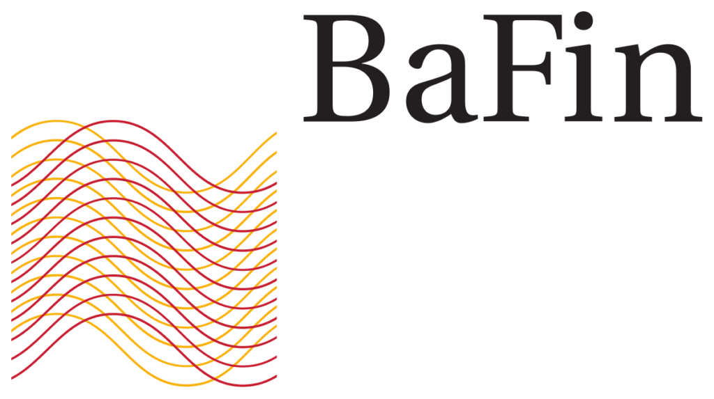 Logo for BaFin - the financial regulatory authority for Germany.