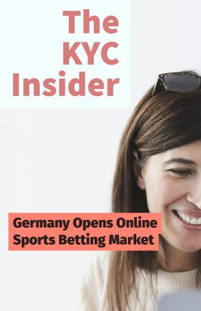 The KYC Insider cover page for Germany Opens Online Sports Betting Market
