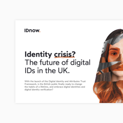 Identity crisis? The future of digital IDs in the UK report cover.