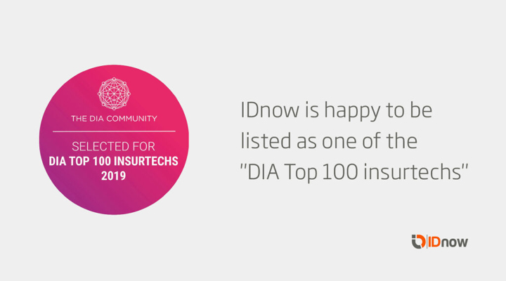 IDnow is happy to be listed as one of the 