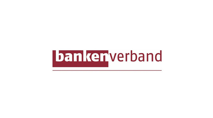 banken verband logo in maroon with white background