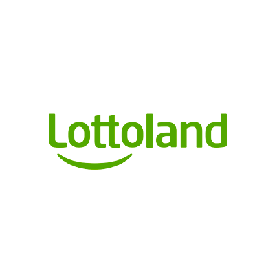Lottoland logo in green font white background