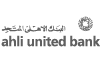 ahli united bank logo in gray