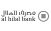 al hilal bank logo in gray
