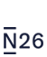 N26 logo in black with white background