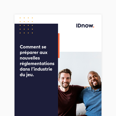 IDnow poster with 2 men smiling
