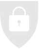 lock logo in gray and white